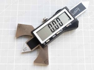 iGaging AccuRemote 100-777 Цифровой электронный катетомер сварщика 0-31 мм Шаблон Ушерова-Маршака трёхрежимный Electronic Digital Welding Bead Gauge IP54