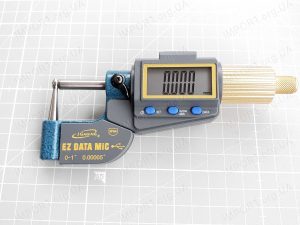 iGaging 35-054-UT1 Микрометр цифровой электронный 0-25 мм для релоадинга Reloading EZ Data Mic Tube Micrometer IP54 X-Large Display